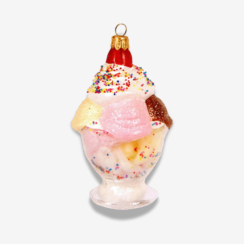 Ice Cream Bowl Ornament