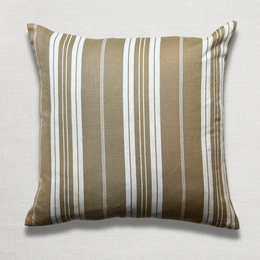 Custom 19th-century French Ticking Pillow (#3-16)