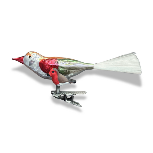 Nostalgic Clip-on Two Birds Ornament