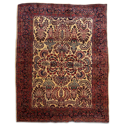 8’9” x 12’1” Vintage Persian Malayer Rug