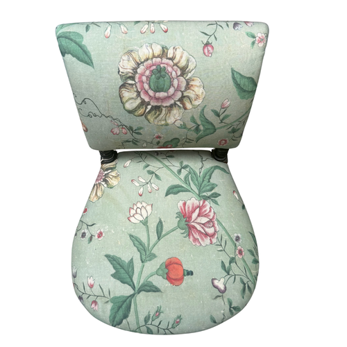 Pair of Custom John Derian for Cisco Brothers Leaf Chair in Pierre Frey Fabric