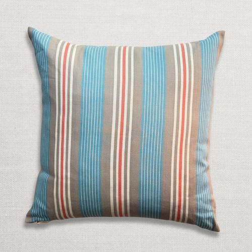 Custom 19th Century French Ticking Pillow (#8)