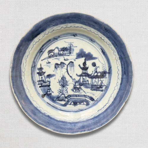 18th-century Delft Plate (#612)