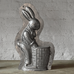 Antique Large Chocolate Rabbit Mold (#41)