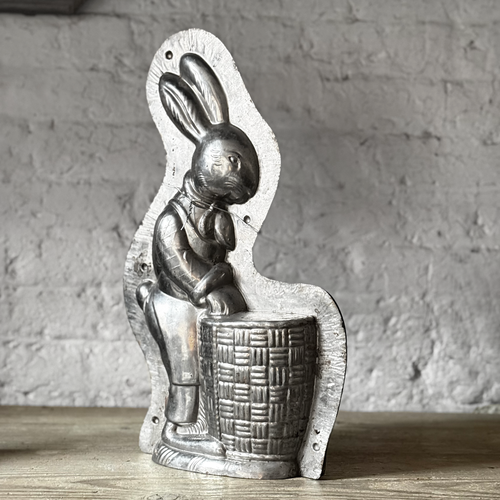 Antique Large Chocolate Rabbit Mold (#41)