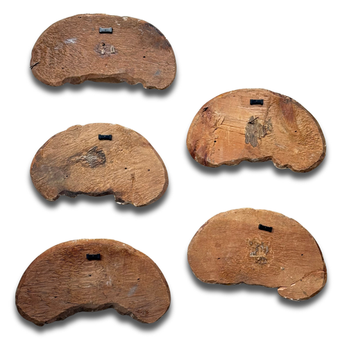 18th-century Set of 5 Italian Gilt Clouds