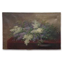 Mid 20th-century Dutch Floral Still Life Painting