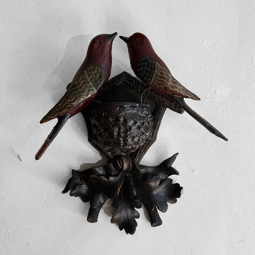 Early 20th-century Black Forest Carved Bird's Nest (BFN-509)