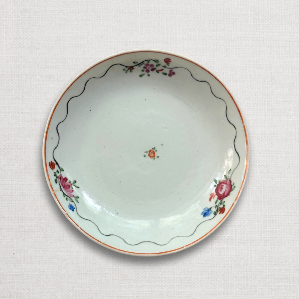 18th-century Chinese Qing Porcelain Small Plate A