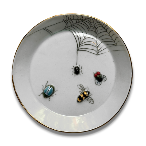 Beetles, Spider, Fly & Bee Bug Plate (BC231)