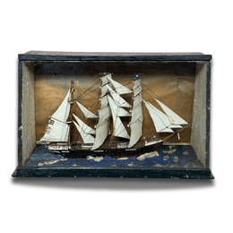 19th-century American Ship Diorama