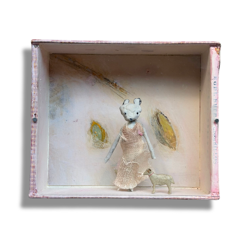 "Rosa + Fifi" Assemblage