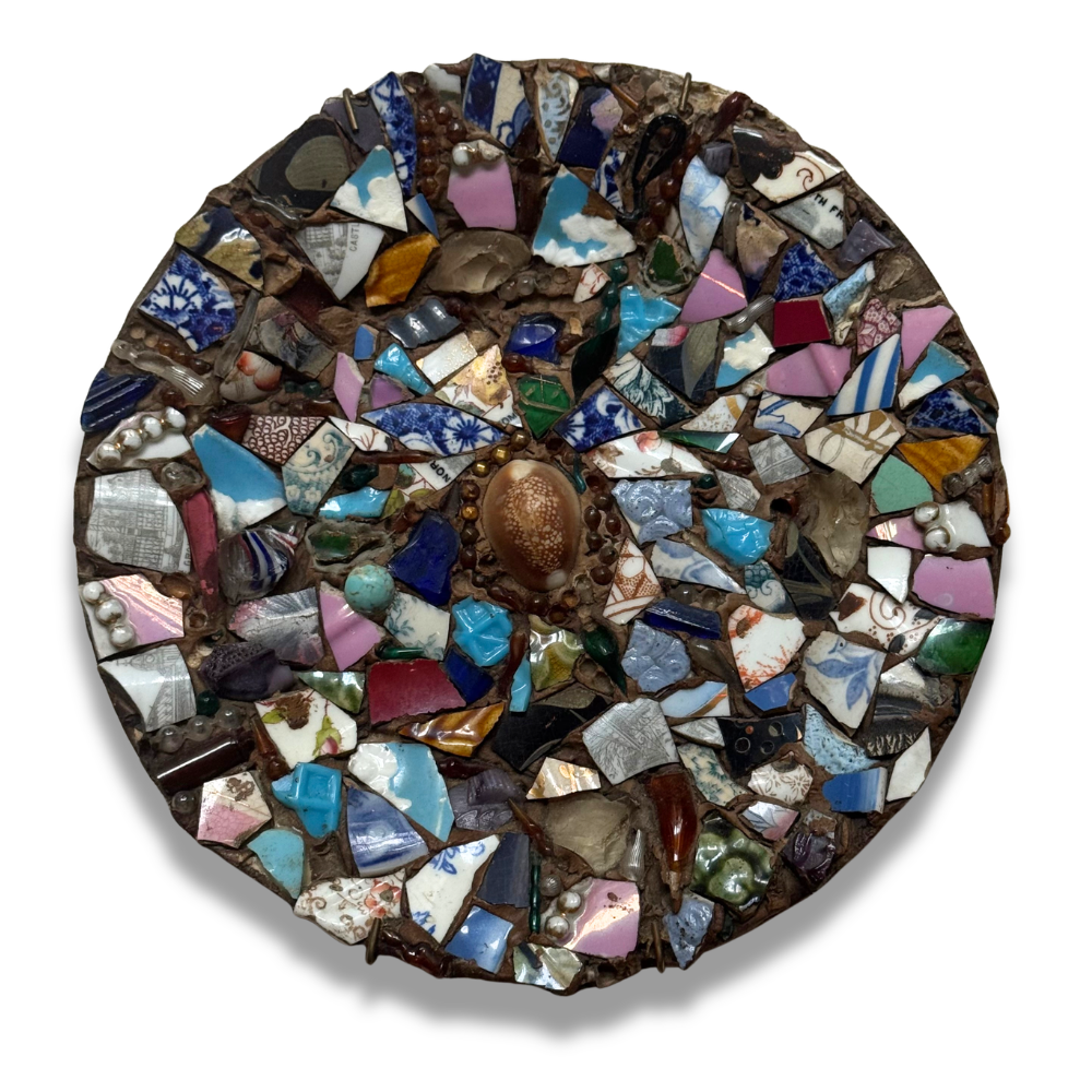 20th-century American Shardware Memory Plate #2