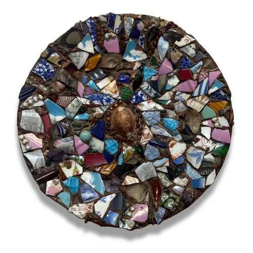 20th-century American Shardware Memory Plate #2