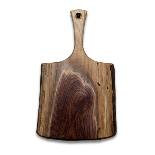 Spencer Peterman 15" Ambrosia Maple Wood Cutting Board with Handle (#4-9)