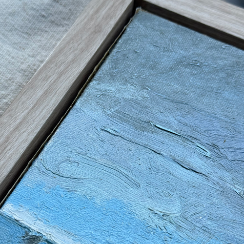 "Rt 6A from Magna View" Oil Painting on Linen by Arthur Cohen (1928-2012)