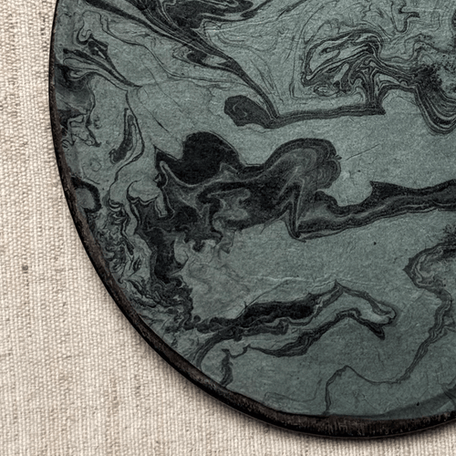 19th-century Small Convex French Mirror #2