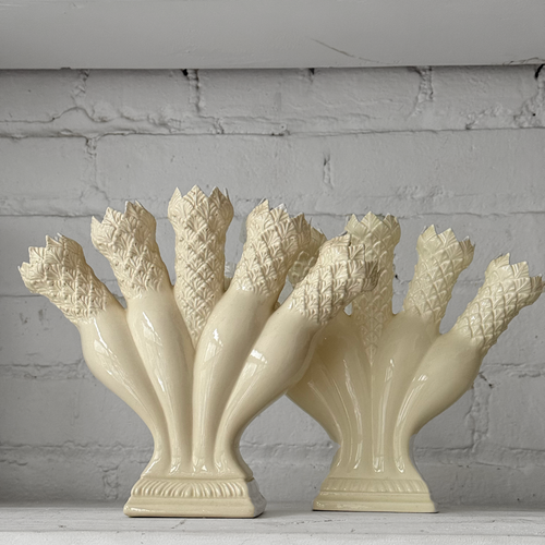 Pair of Vintage Wedgwood Colonial Posy Holders