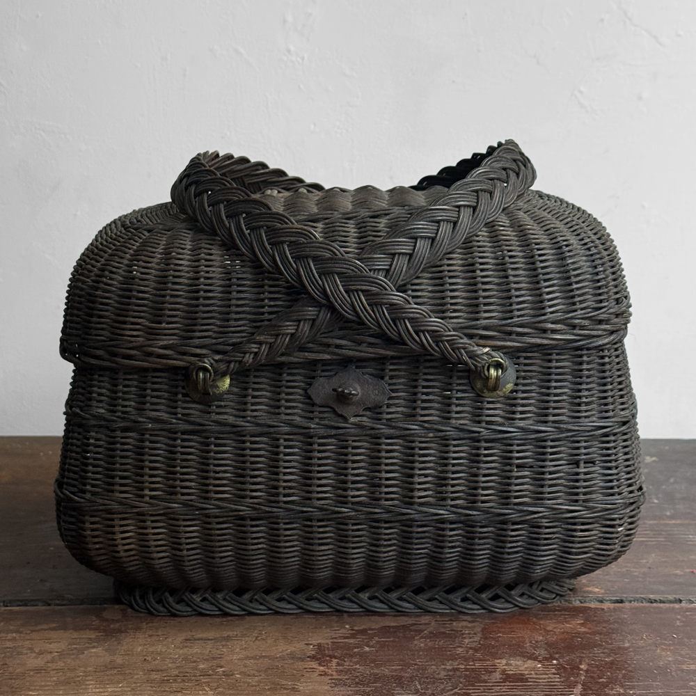 19th-Century French Market Basket (#2)