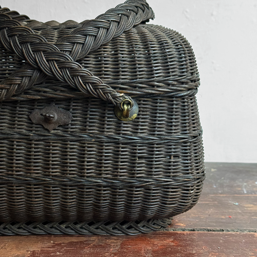 19th-Century French Market Basket (#2)