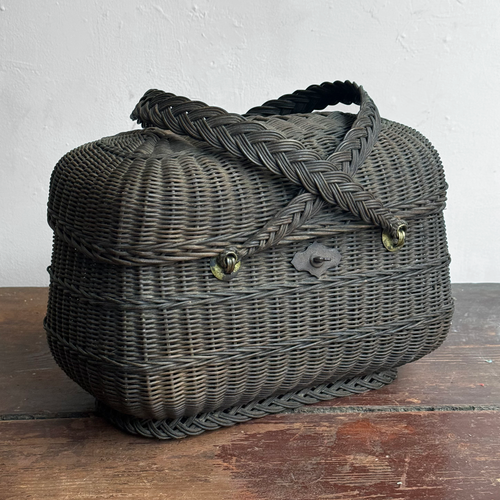 19th-Century French Market Basket (#2)