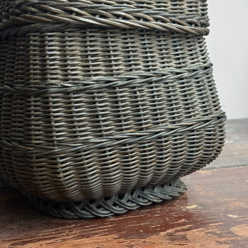 19th-Century French Market Basket (#2)