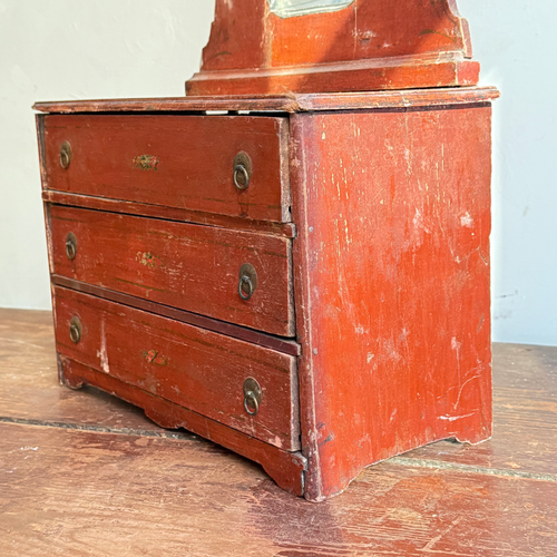 Early 20th-century Painted Miniature Doll's Chest