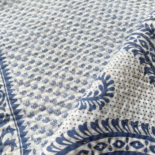 Vintage Sari Baby Blanket (JFB-02)