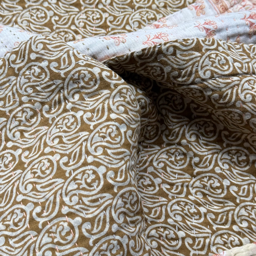 Vintage Sari Throw (#11-2)