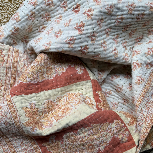 Vintage Sari Throw (#11-2)