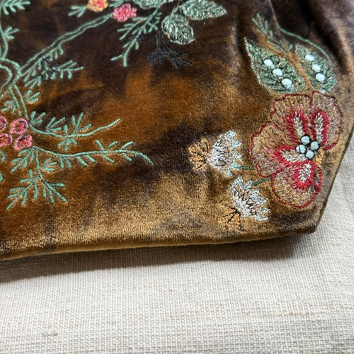 John Derian Custom Poppins Bag in Shaded Light Brown