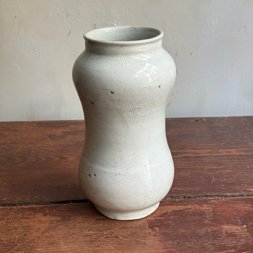 18th-century French Faience Apothecary Jar