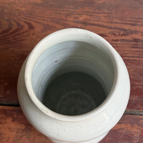 18th-century French Faience Apothecary Jar