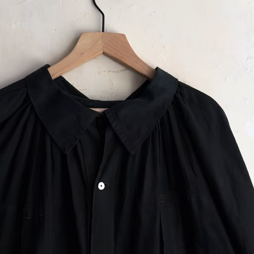 19th-century French Indigo Smock (#S-02)