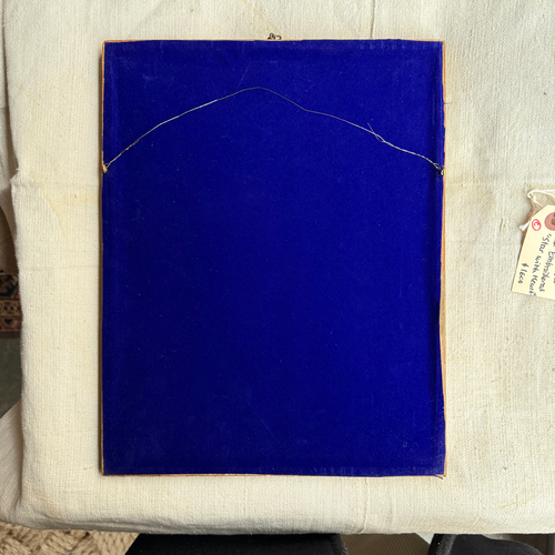 Hand Embroidered "Star with Heart" by Zara Merrick