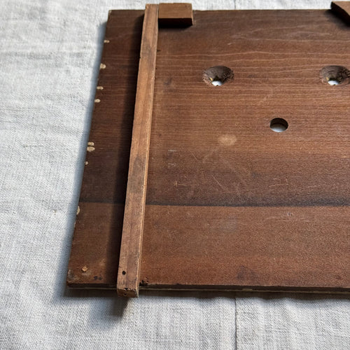 19th-century Wooden Clock Face (#2)
