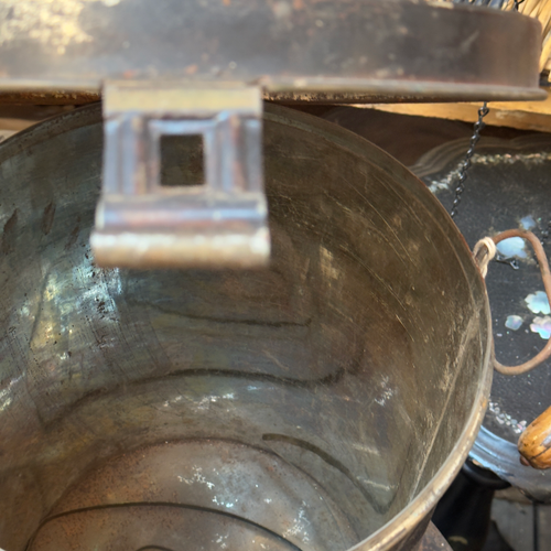 19th-century American Sugar Tin Container