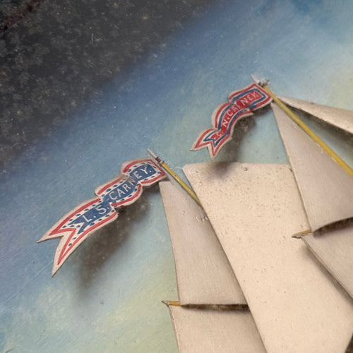 Early 20th-century Ship Diorama