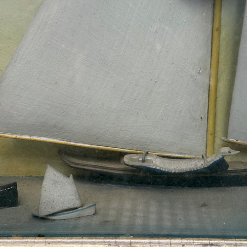 Early 20th-century Ship Diorama