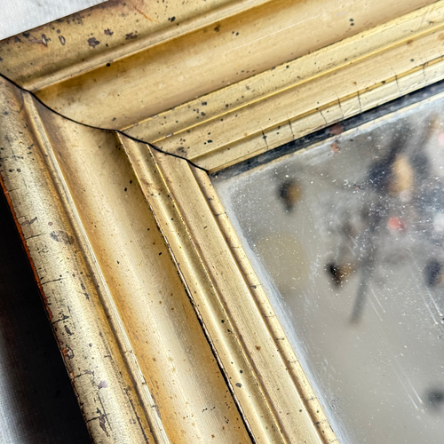 19th-century Gilt Mirror