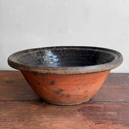 19th-century French Ceramic Glazed Tian Bowl