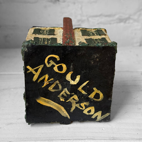 Vintage Miniature Folk Art House by Gould Anderson
