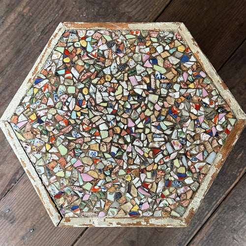 Vintage American Shardware Moroccan Side Table