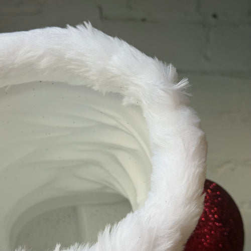 Red Glitter Boot Bucket
