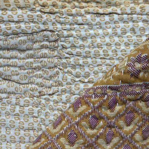 Vintage Sari Baby Blanket (JFB-02)