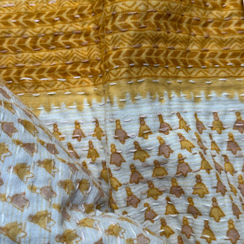 Vintage Sari Baby Blanket (JFB-02)
