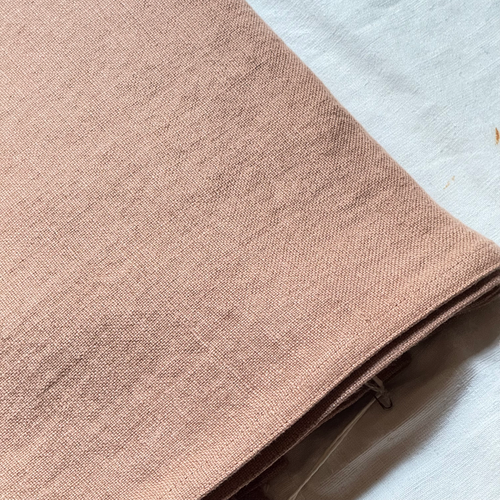 Libeco Hudson Linen King Bedcover in Cinnamon