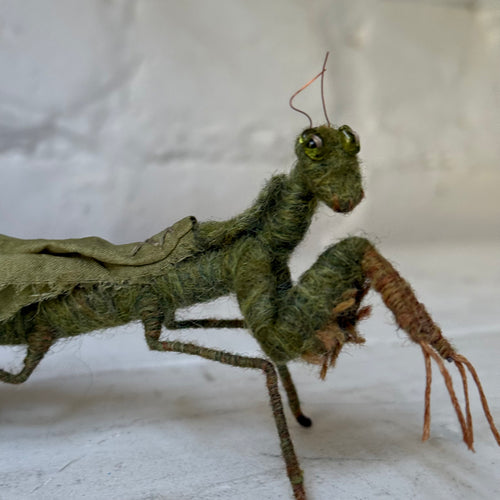 Needle Felted Praying Mantis