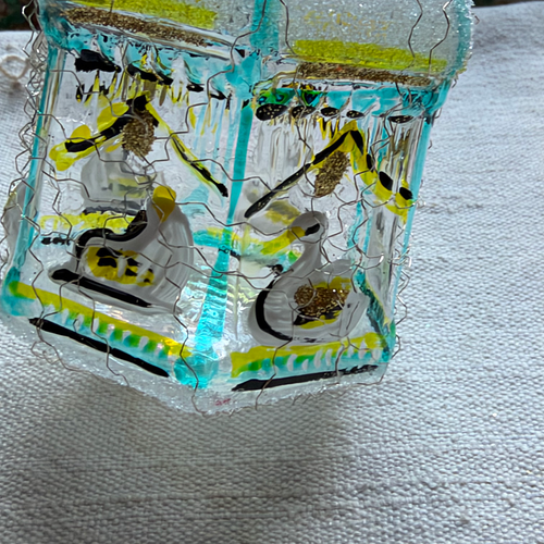 Nostalgic Clear Carousel Ornament