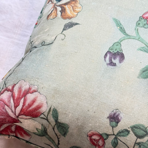 Custom John Derian for Pierre Frey "Le Paravent Chinois" Pillow in Original Green (#30)